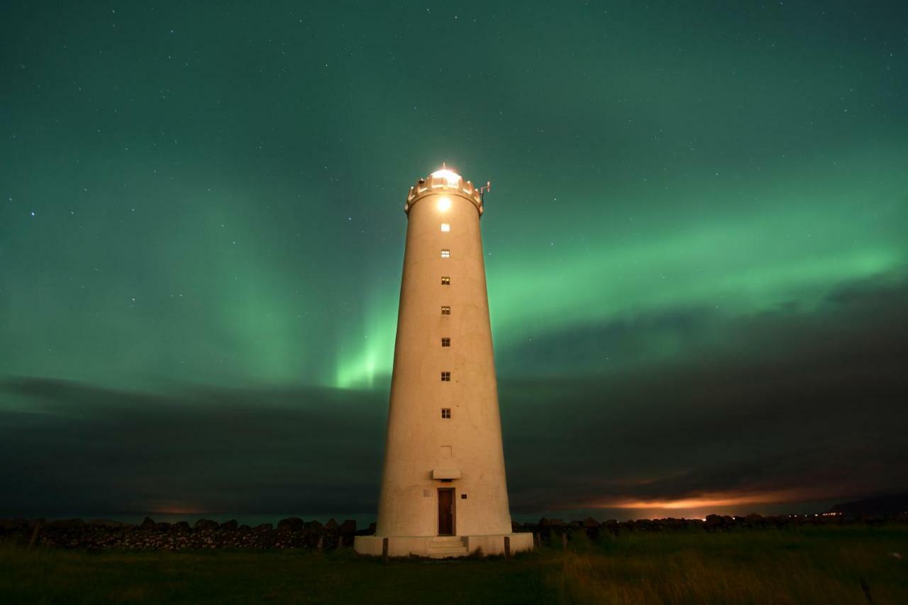 Grotta Northern Lights - Apartment & Rooms Seltjarnarnes Buitenkant foto